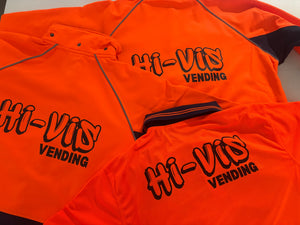 WSP208 HI VIS LIGHTWEIGHT SHORT SLEEVE MICROMESH POLO WITH POCKET