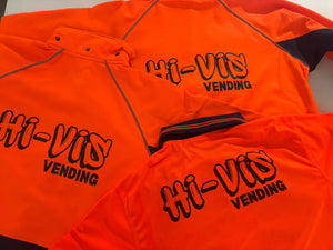 J96 Hooded Hi Vis Soft Shell Jacket
