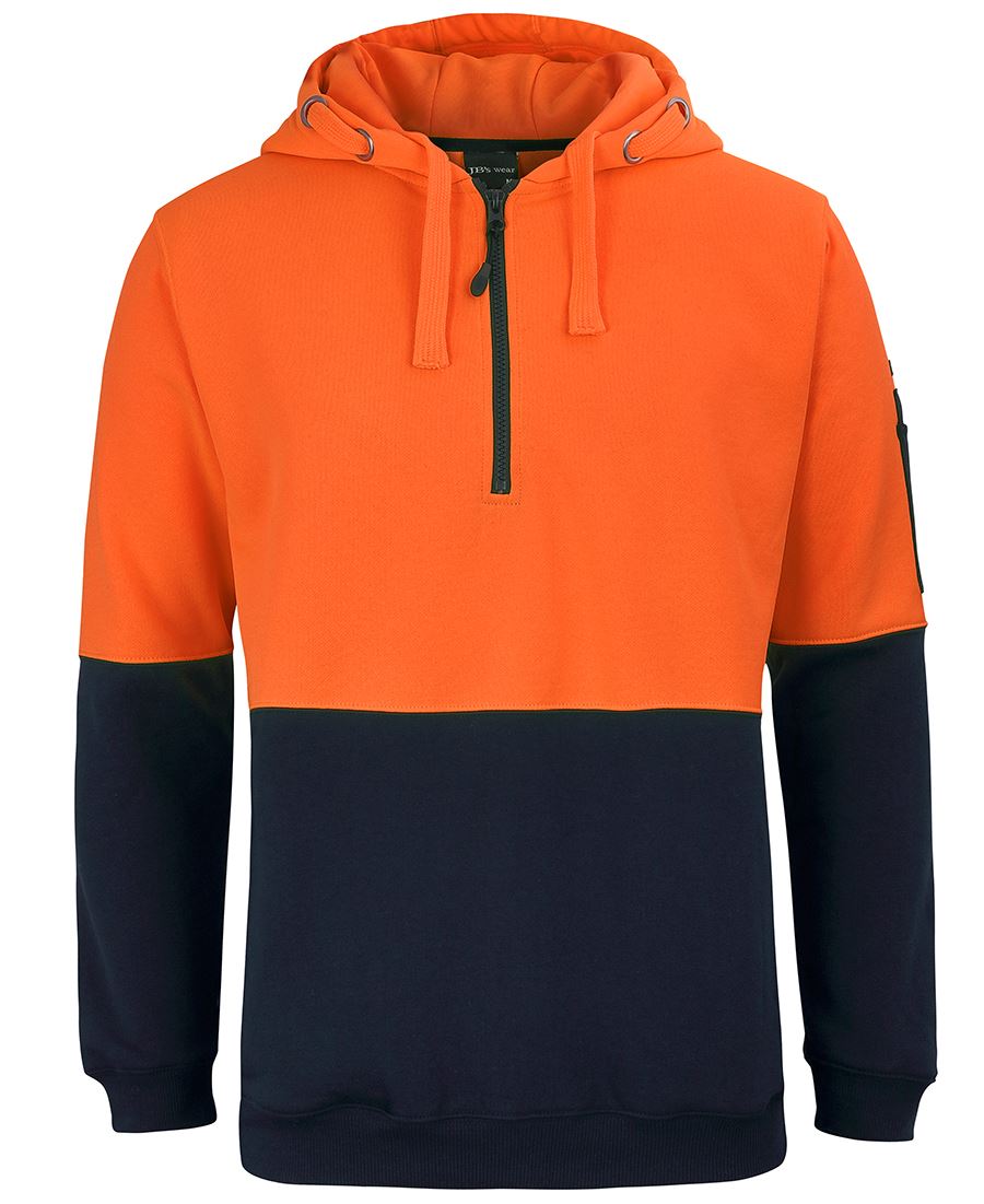 JB Reflective Spider 12 Pack – Custom Hi Vis Polos & Hoodies - Orange Hoodie