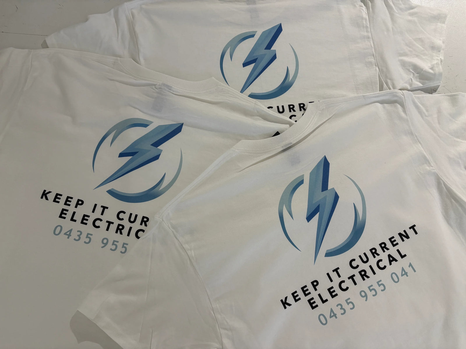 Gildan White 20 Pack With Back Print - Shipping Included