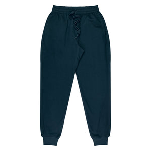 Kids Tapered Fleece Tracksuit Pants - Navy