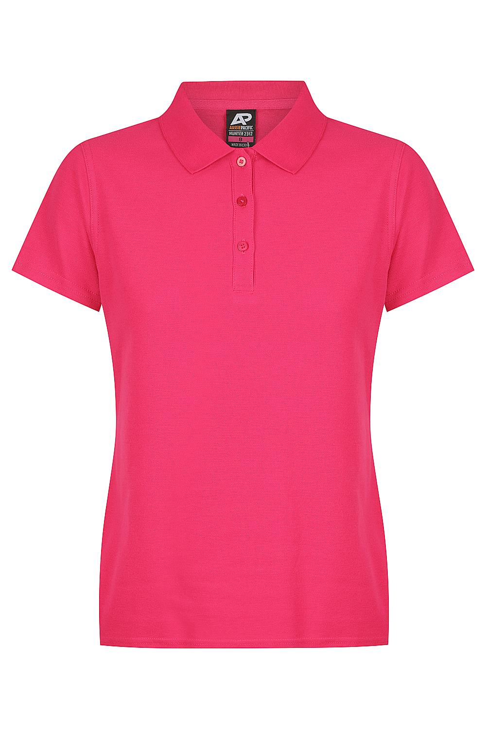 Custom Ladies Hunter Work Shirts - Fuschia