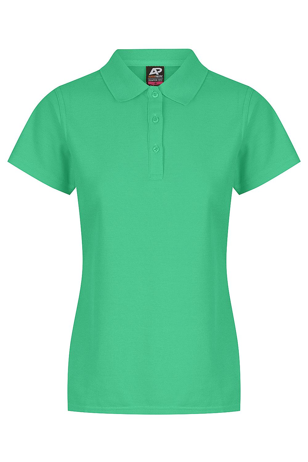 Custom Ladies Hunter Work Shirts - Kelly Green