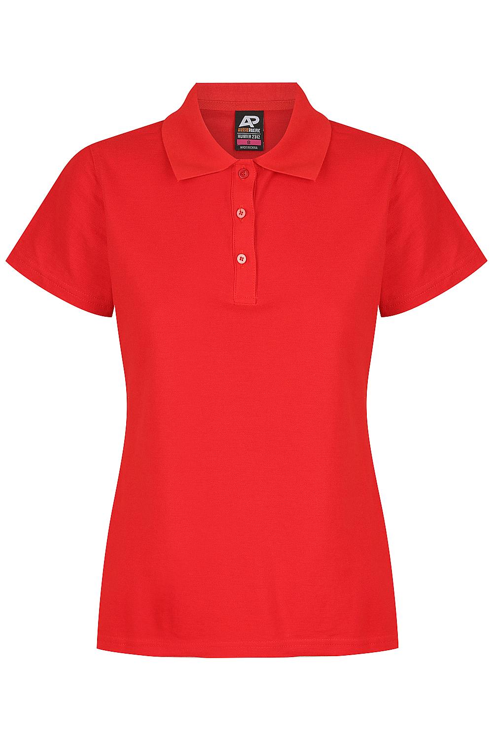 Custom Ladies Hunter Work Shirts - Red