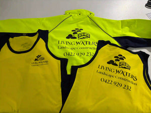 J96 Hooded Hi Vis Soft Shell Jacket