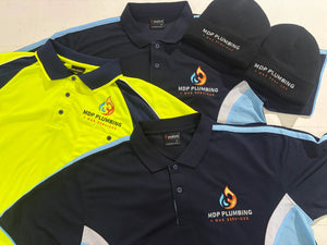 P87 Hi Vis Cooldry Side Panel Polo Shirt