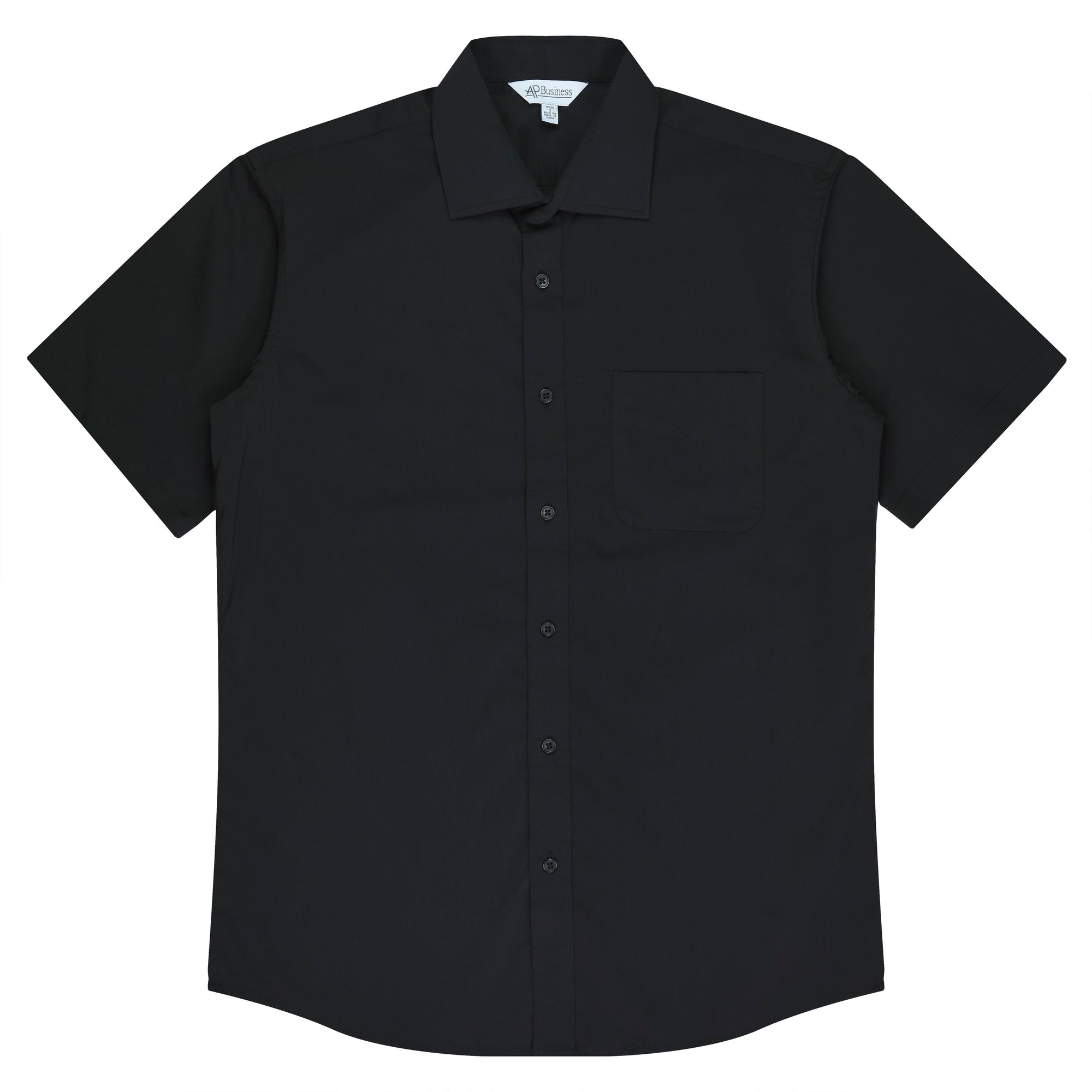 Mosman Short Sleeve Custom Business Shirts Australia - Black