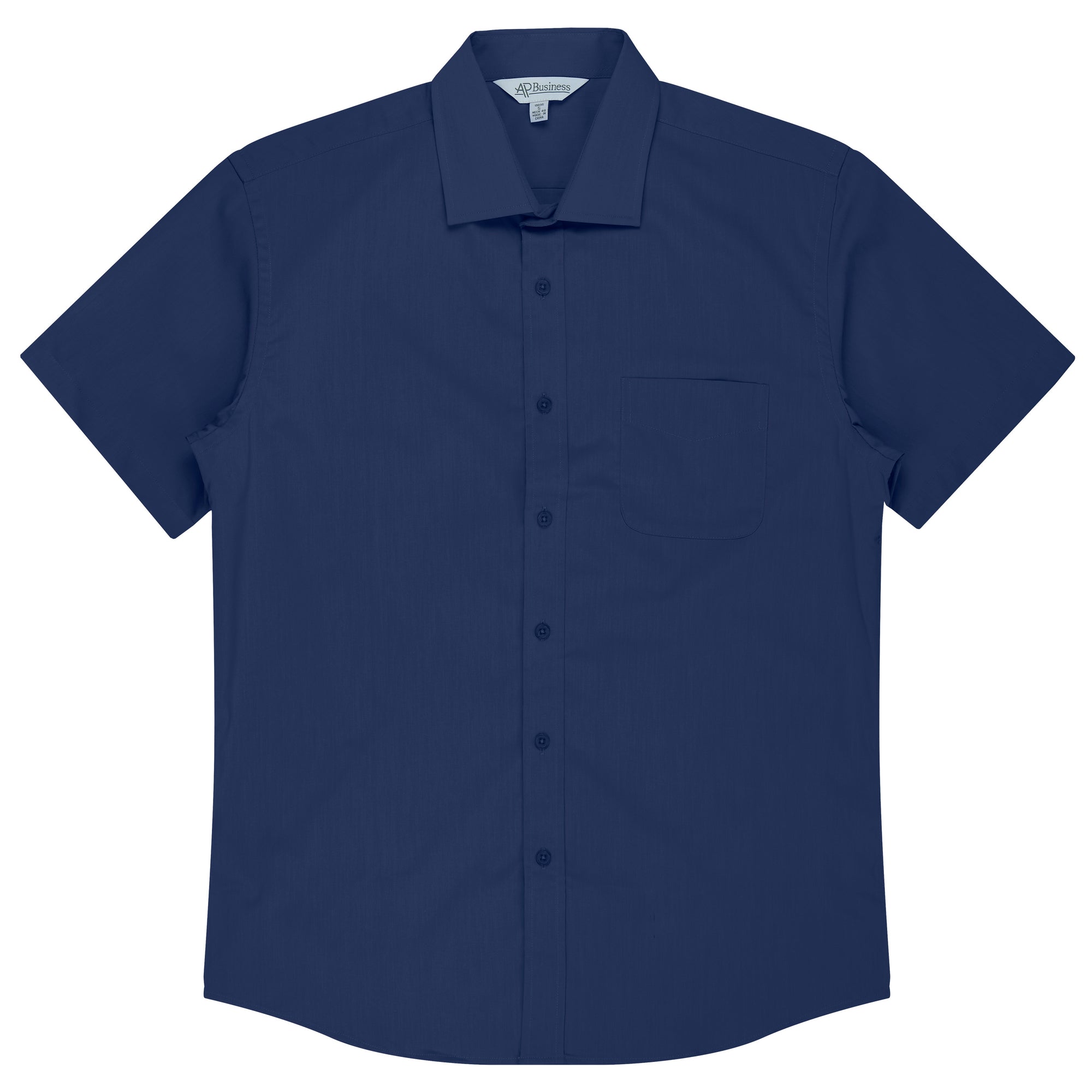 Mosman Short Sleeve Custom Business Shirts Australia - Navy