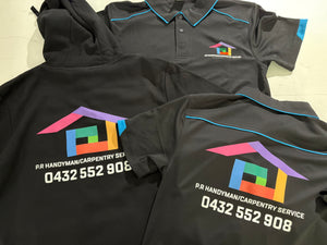 Currumbin 6 Pack – 5 x 1320 1 x 1525 With Front Embroidery & Back Vinyl Print