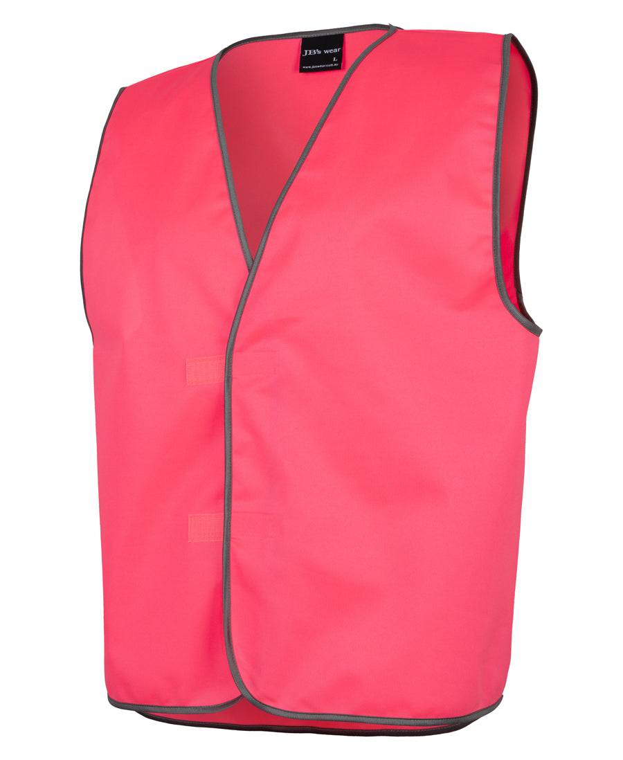 Pink Custom Printed Hi Vis Vests - Safe-T-Rex Workwear