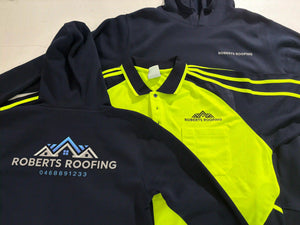 6HSP JB's Hi Vis S/S Spider Polo