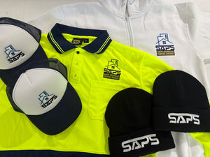 WSP209 HI VIS LIGHTWEIGHT LONG SLEEVE MICROMESH POLO WITH POCKET