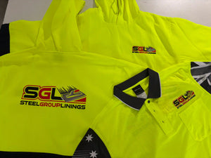 F93 Hi Vis Fleecy Hoodie