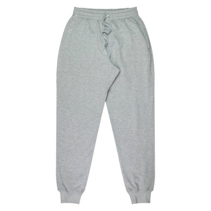 Tapered Fleece Mens Tracksuit Pants - Grey Marle