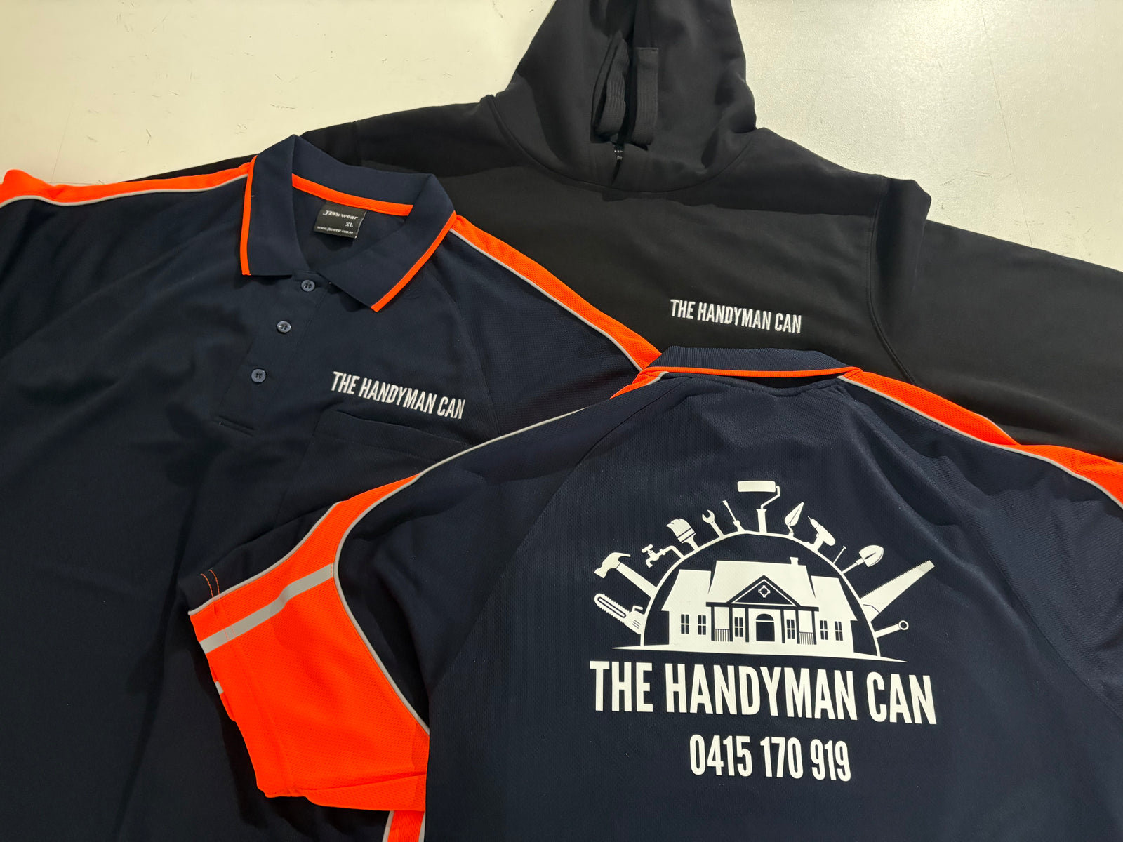 JBs Work Bundle | Your Logo Embroidered On Front & Printed On Back