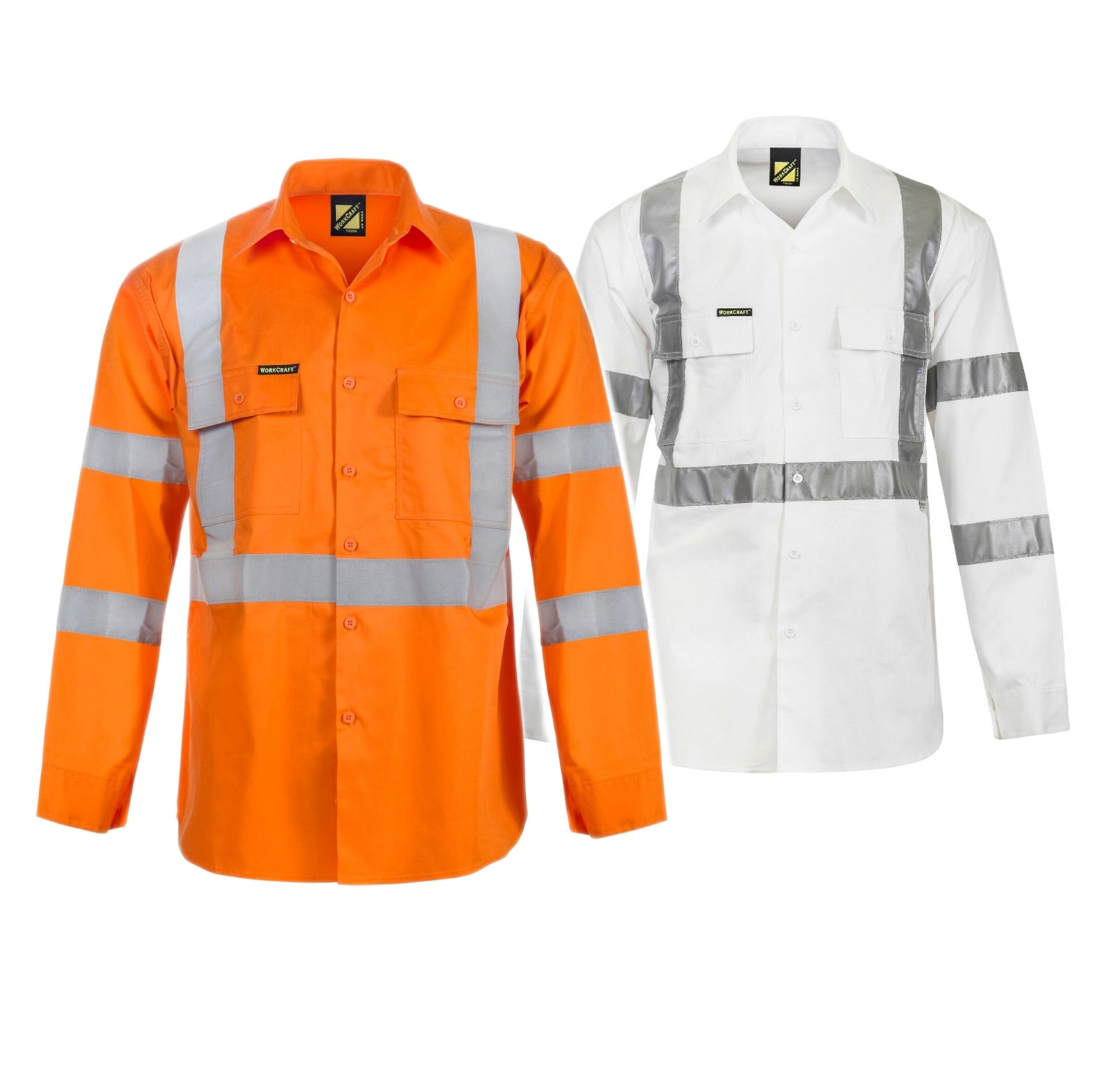 WS3222-custom-reflective-tradie-shirt-with-x