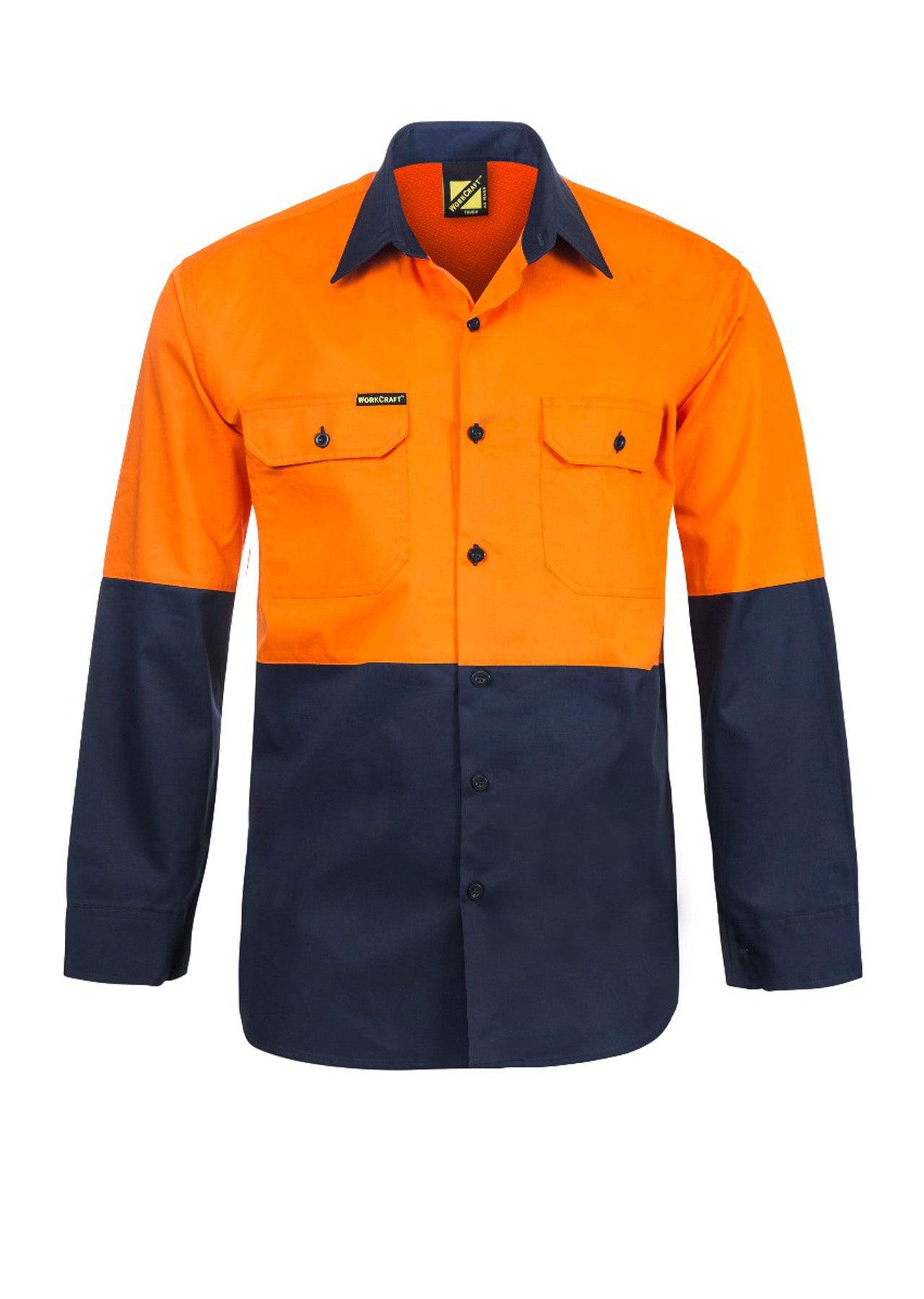 WS4247 custom vented tradie work shirt