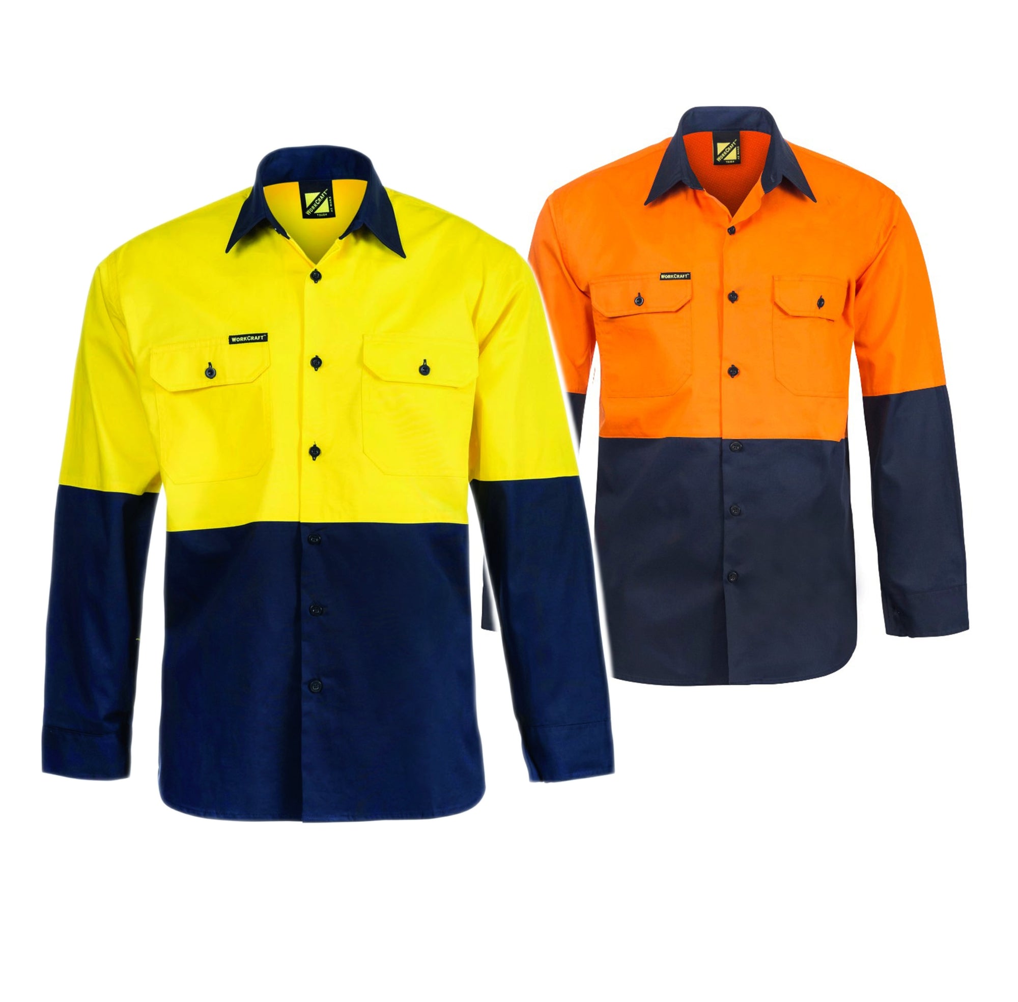 WS4247 custom vented tradie work shirt