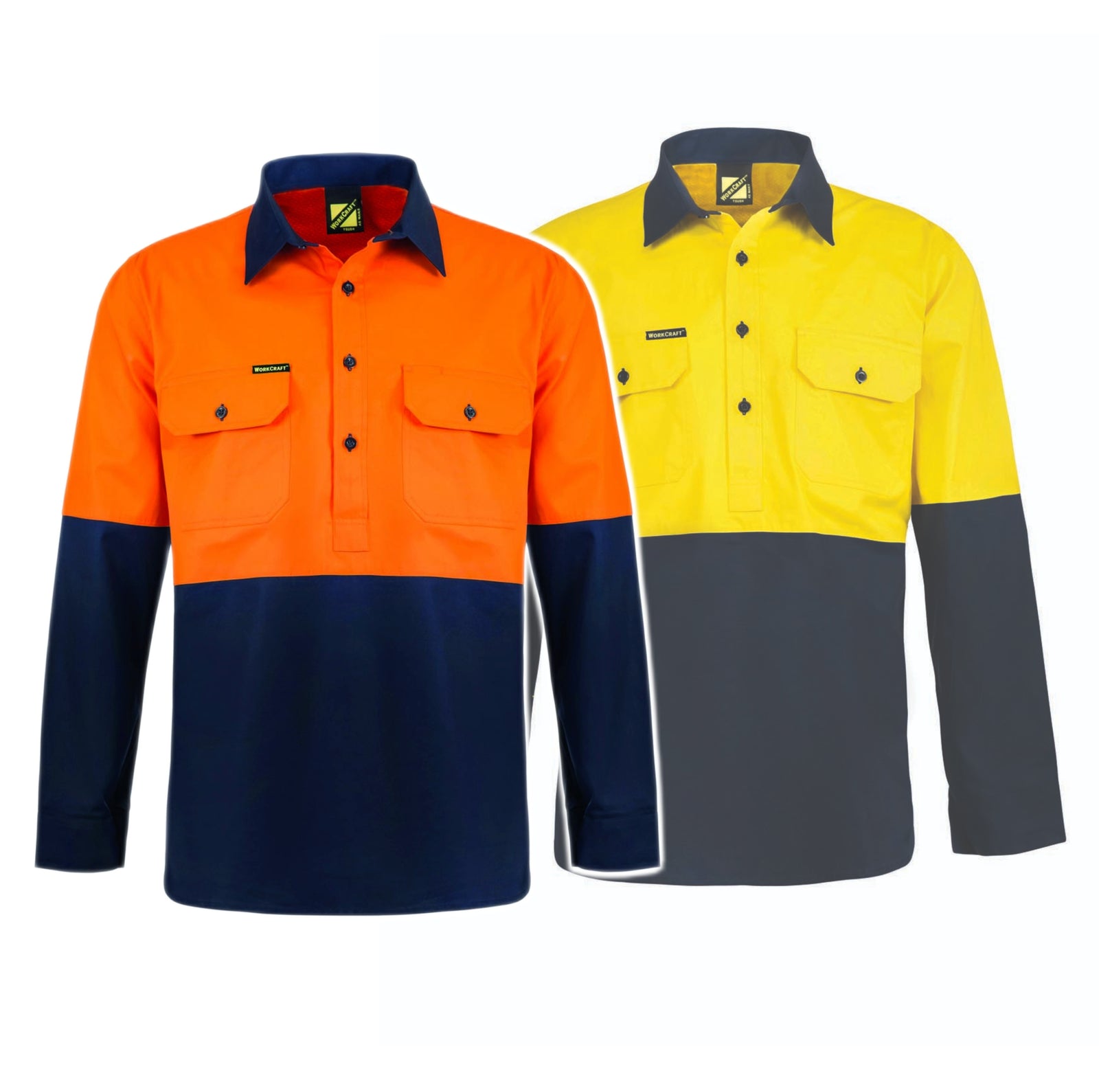 WS4255 custom vented tradie work shirt