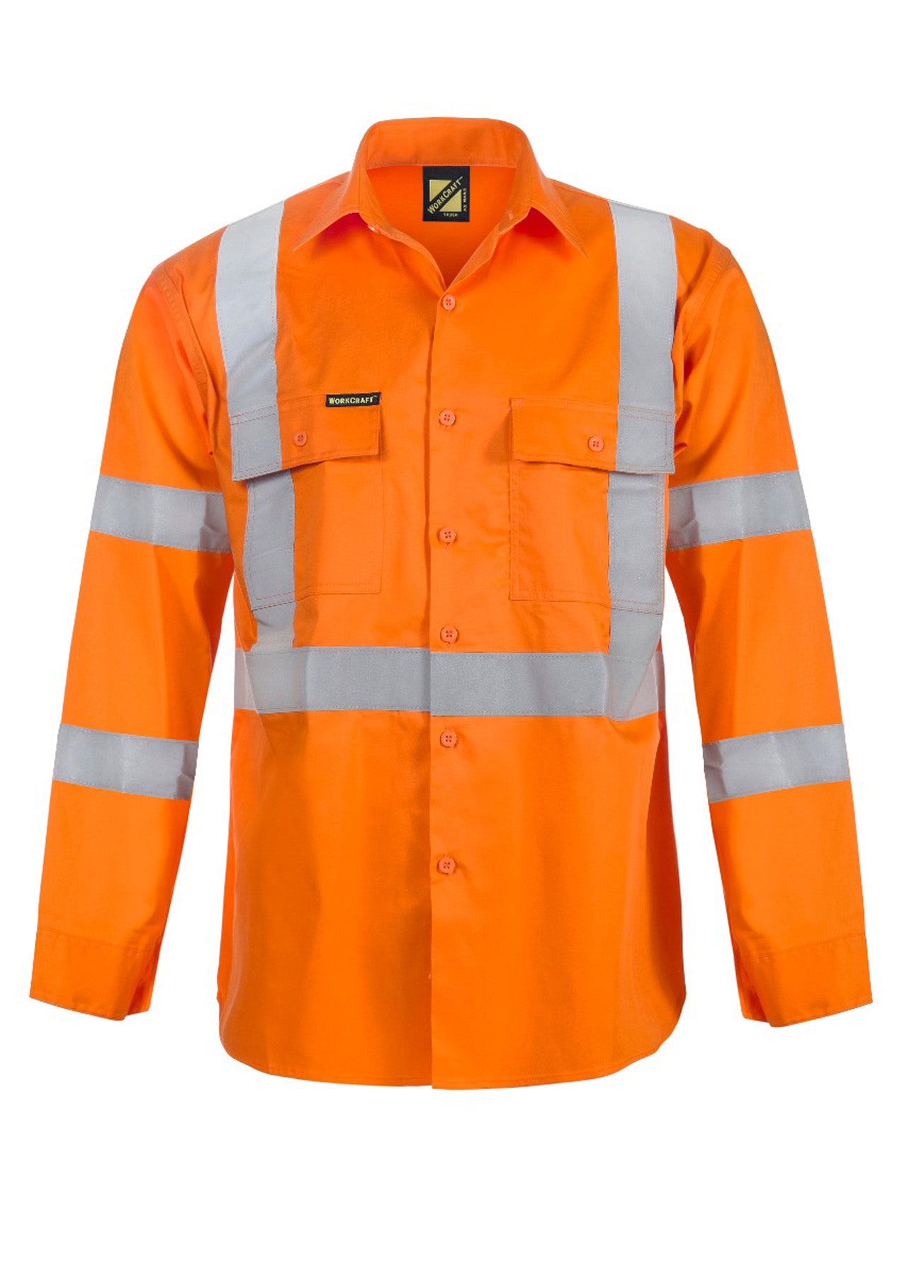 WS6010 NSW Rail Custom Tradie Shirts Safe T Rex Safe T Rex Workwear Pty Ltd