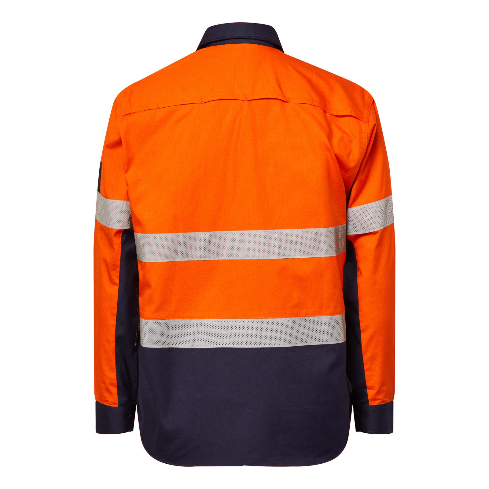 WS6068 custom reflective ripstop tradie work shirt