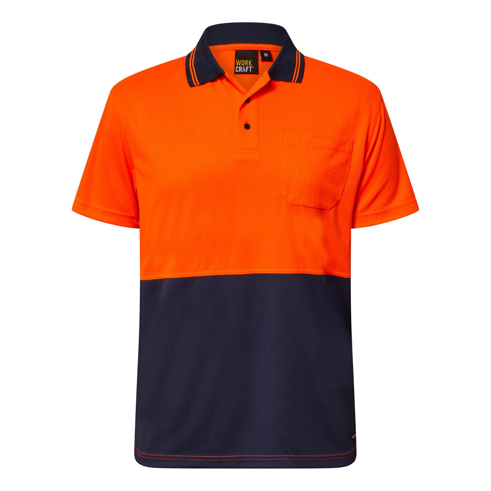 WSP208 custom micromesh tradie polo shirt
