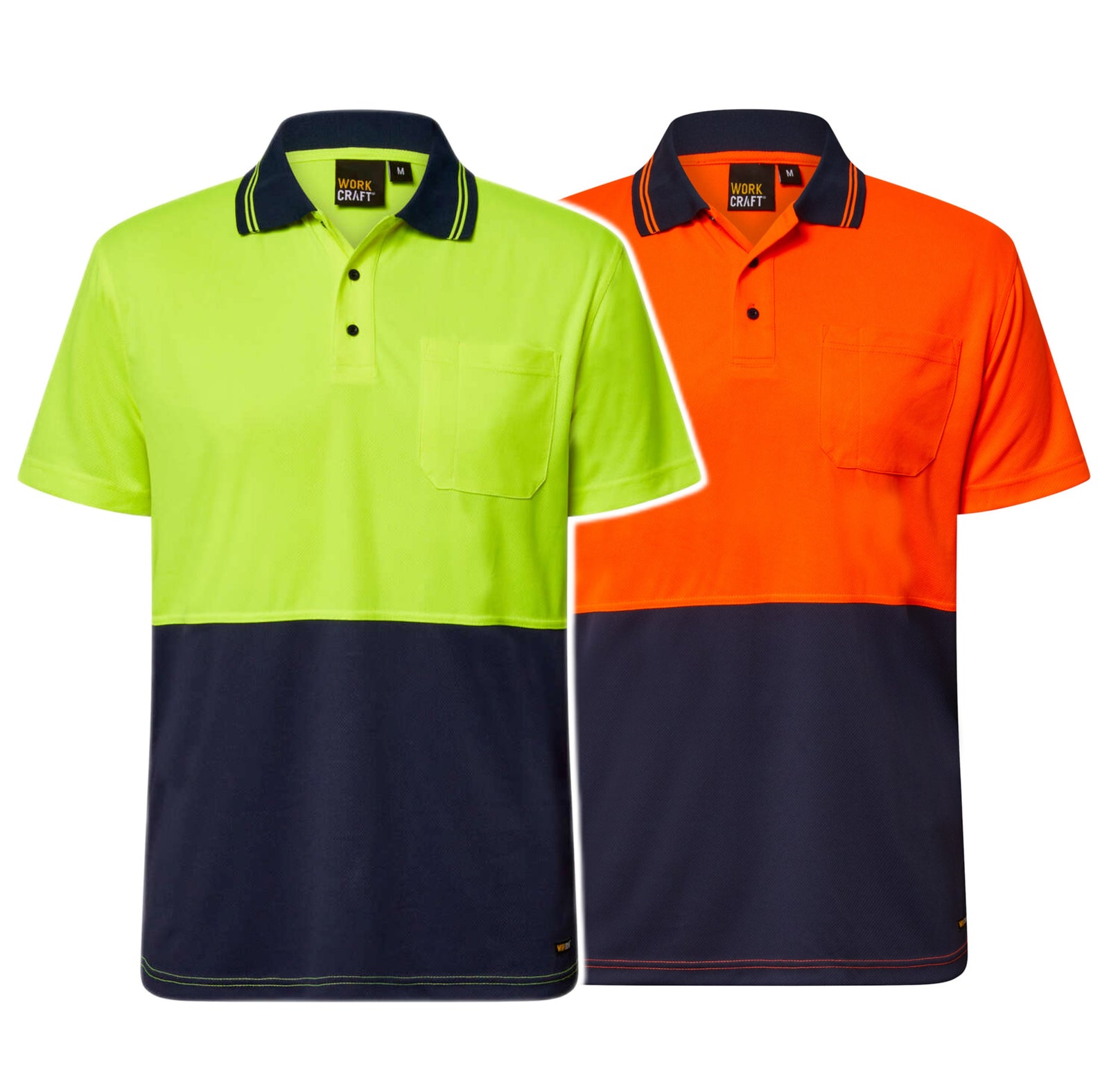 WSP208 custom micromesh tradie polo shirt