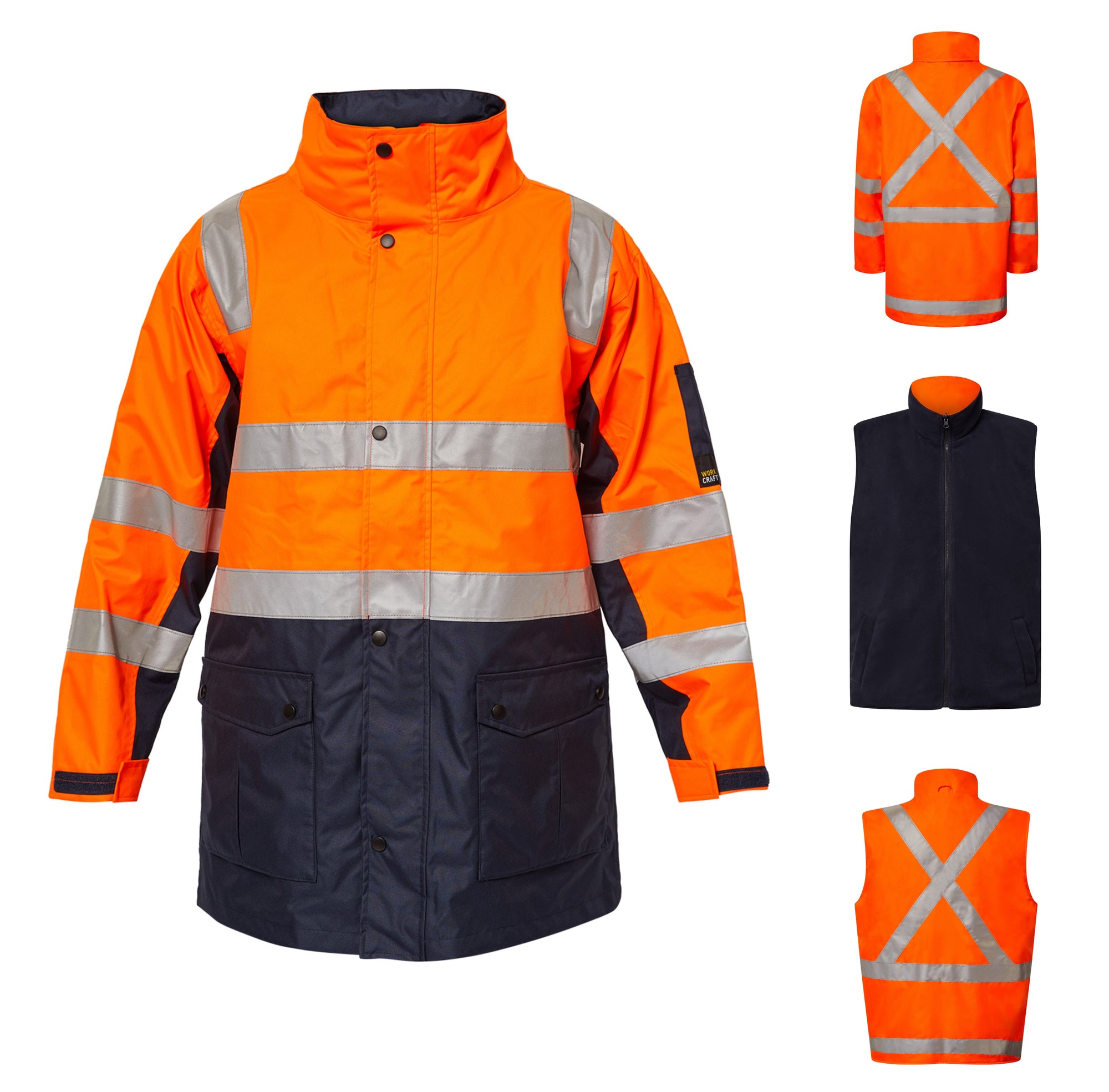 WW9016 NSW Rail X Custom Hi Vis Jackets