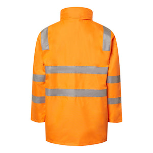 WW9020 Custom Vic Rail Hi Vis Jackets - Back