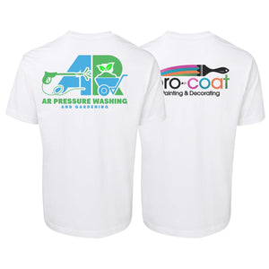White Gildan Custom T Shirts