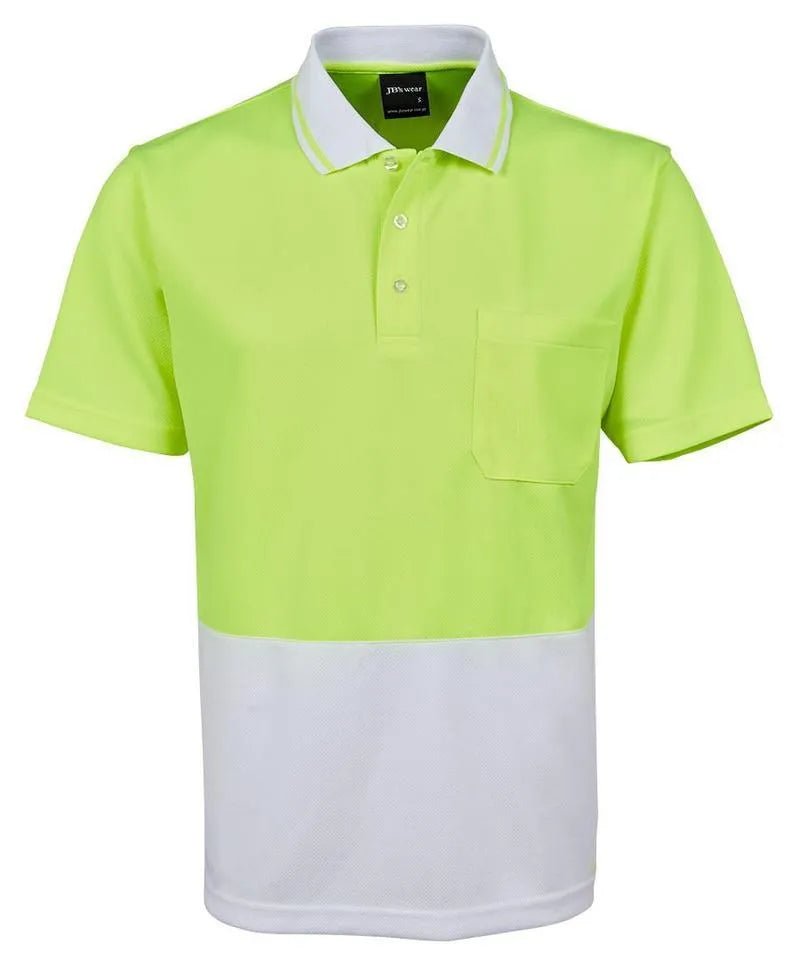 HI VIS NON CUFF TRADITIONAL POLO  | Workwear
