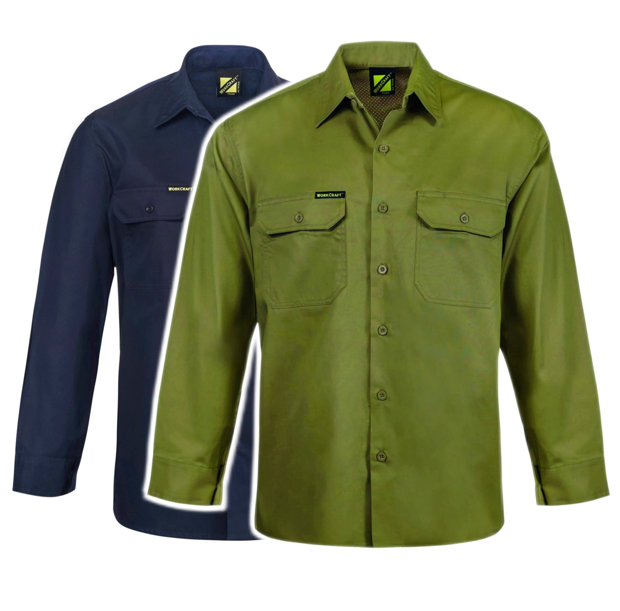 Custom Lightweight Vented Work Shirt