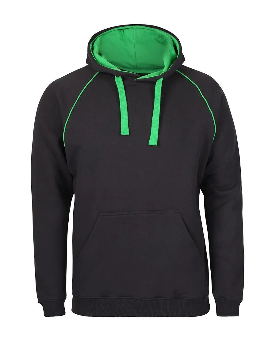 Contrast Fleecy Hoodie | Outerwear