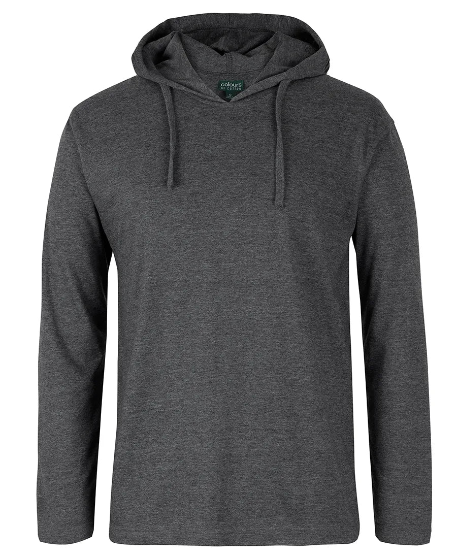 C OF C L/S HOODED TEE
