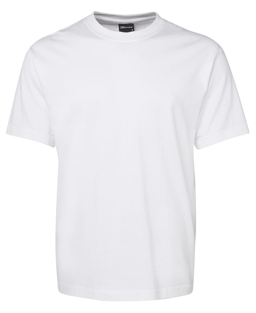 1HT JB's 100% Cotton Tee White - Safe-T-Rex Workwear Pty Ltd