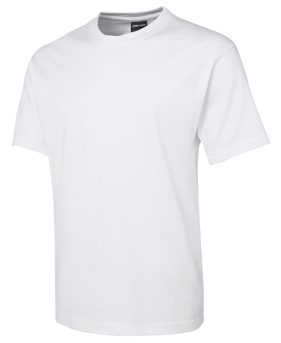 1HT JB's 100% Cotton Tee White - Safe-T-Rex Workwear Pty Ltd