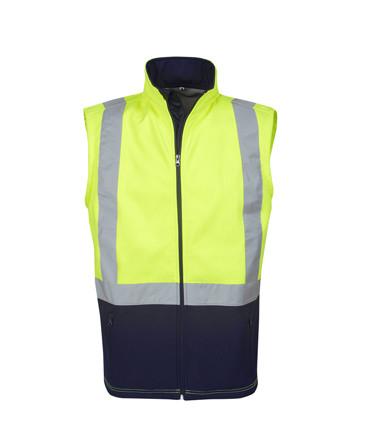 J89 Hi Vis D/N Soft Shell Vest - Safe-T-Rex Workwear Pty Ltd