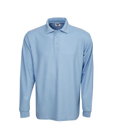 Long Sleeve Premium Pique Polo | Menswear