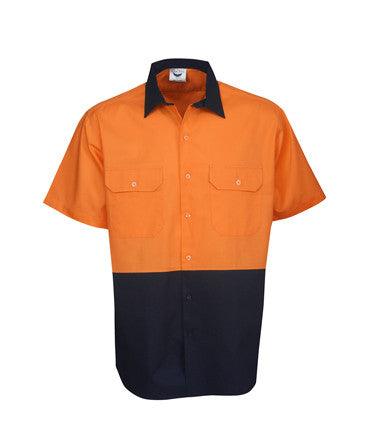 Hi Vis Cotton Twill Shirt | Workwear