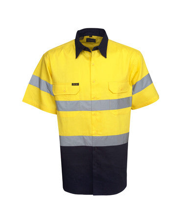 Hi Vis Day Night Cotton Twill Shirt | Workwear