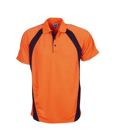 Hi Vis Coolfast Mini Waffle Polo | Workwear