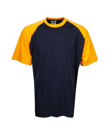 2 Tone Raglan T Shirt | Menswear