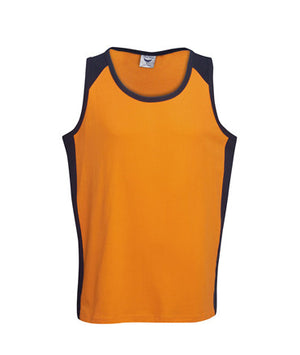 Hi Vis Cotton Singlet | Workwear