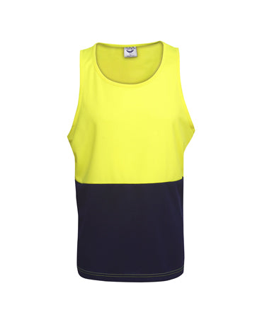 Cooldry Hi Vis Singlet- Yellow