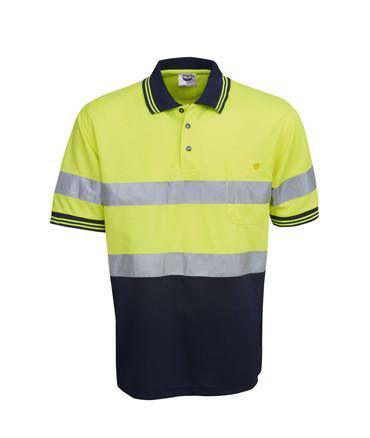 P92 D/N Hi Vis Cooldry Polo Shirt - Safe-T-Rex Workwear Pty Ltd