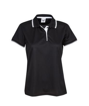 P47 Ladies 3 Tone Micro Mesh Polo Shirt - Safe-T-Rex Workwear Pty Ltd