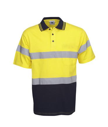 Hi Vis Day Night Cotton Polo | Workwear
