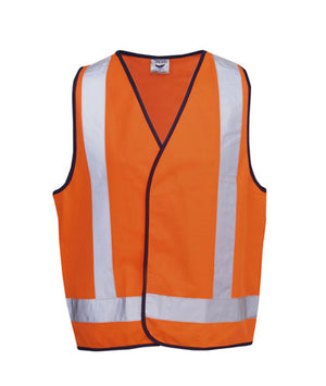 Hi Vis Cross Tape Vest | Workwear