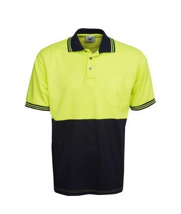 Hi Vis Cotton Back Polo | Workwear