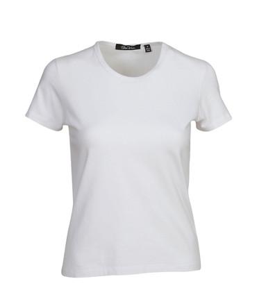 T24 White Painters Ladies Round Neck Cotton T-Shirt - Safe-T-Rex Workwear Pty Ltd